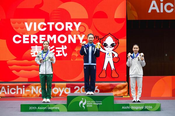 Lydia Sham bags HK’s 1st gold