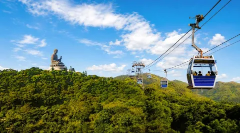 Канатная дорога Ngong Ping 360